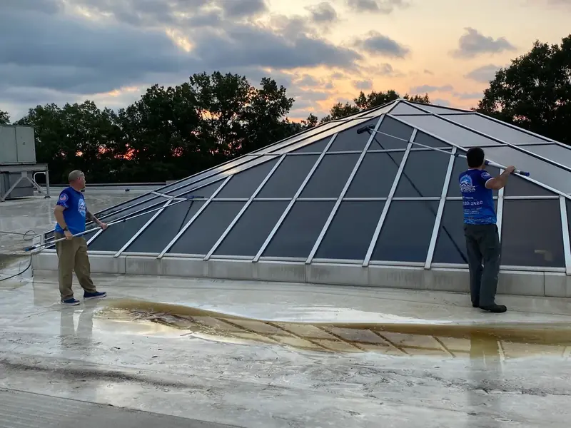 Commercial Roof Cleaning for commercial property in metro Atlanta