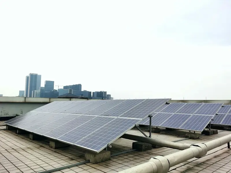 Commercial Solar Panel Cleaning for commercial property in metro Atlanta