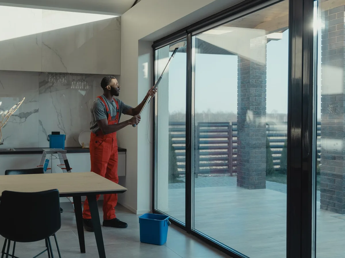 Office Building Interior Window Cleaning on a commercial property in metro Atlanta